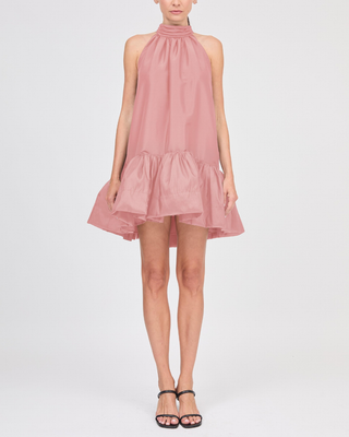 HOPE BOW TIE MINI DRESS