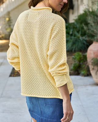 MONTEREY POINTELLE SWEATER