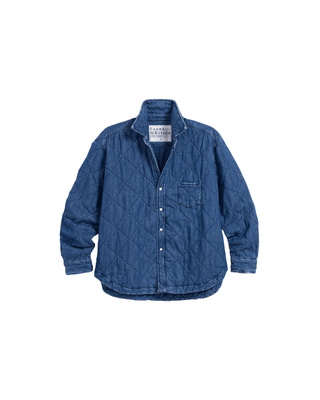 QUILTED EILEEN DENIM JACKET