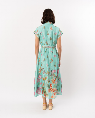 BOTANICA PRINTED AURA SHIRTDRESS