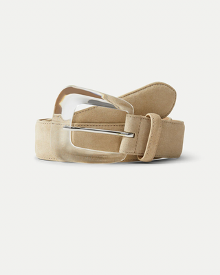 SUEDE RESIN ARCH BELT