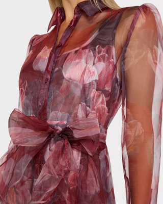 SUZIE PRINTED MIDI DRESS