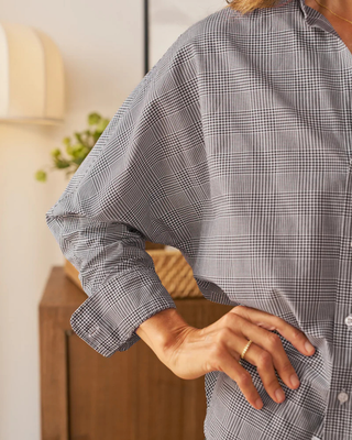 OONA CONTINUOUS BUTTON-UP SHIRT