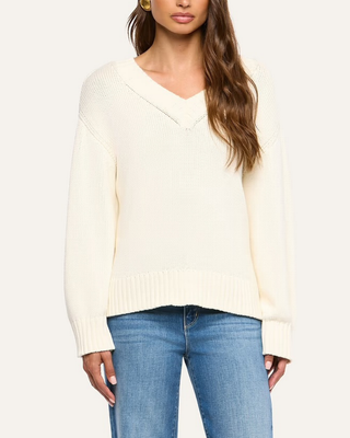 PAXTON OVERSIZED V-NECK POLO