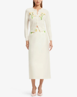 CLAIRE EMBELLISHED KNIT CARDIGAN