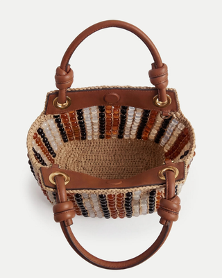 SMALL BEADED SLOUCH BAG