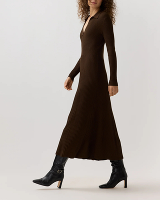 ADDIE JOHNNY COLLAR DRESS