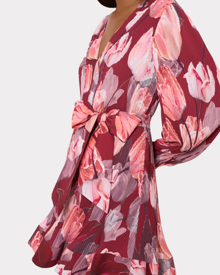 LIV PLEATED MINI DRESS
