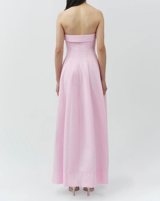 AVRIL COTTON BUSTIER DRESS