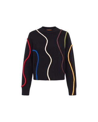 CHER SQUIGGLE SWEATER