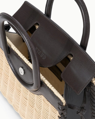 MAUDE MINI WICKER CARRYALL