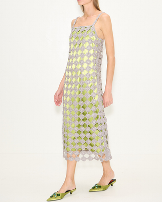ZYLA CROCHET MIDI DRESS