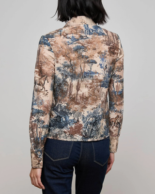 MAIA BUTTON-DOWN BLOUSE