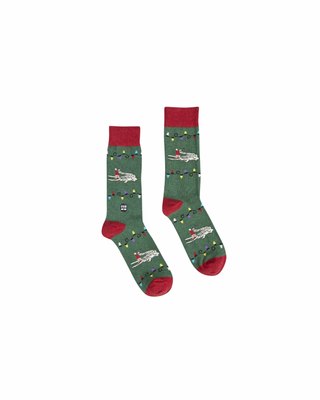 XMAS GATOR SOCKS