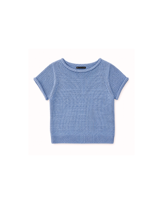 S/S KNIT SWEATER