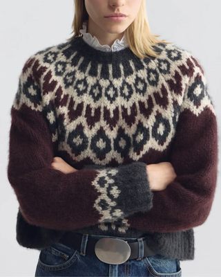 ISALINE FAIR ISLE SWEATER