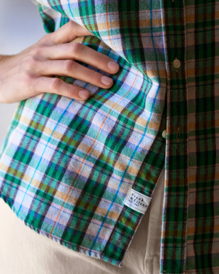 EILEEN RELAXED BUTTON-UP SHIRT