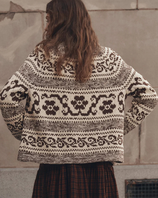 THE NORDIC FLOWER LODGE CARDIGAN