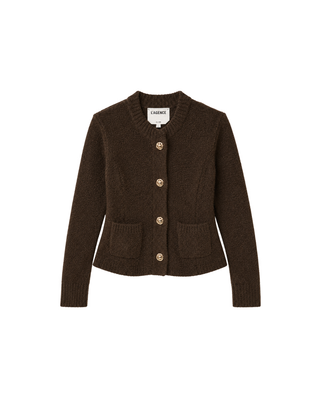 MELISSA KNIT FLARE CARDI