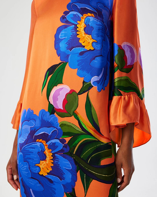 CELESTE SATIN DRESS