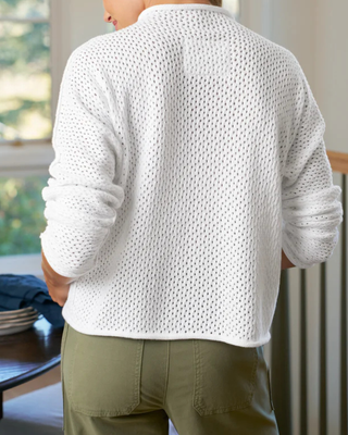 MONTEREY POINTELLE SWEATER