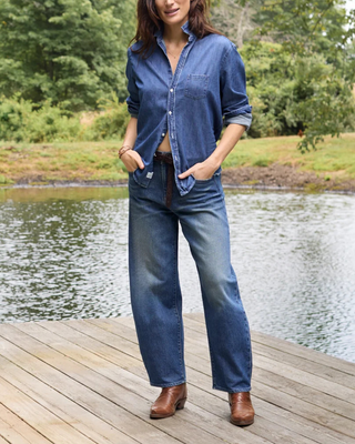 BRENNAN BARREL LEG JEAN