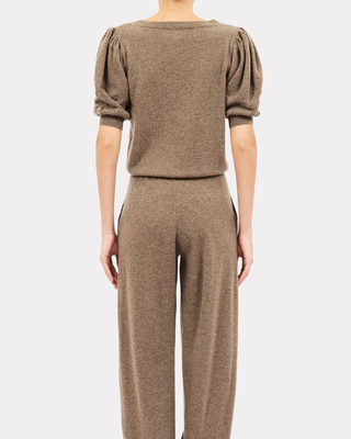 REINA PUFF CASHMERE TOP