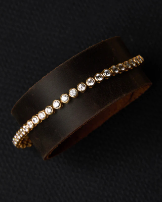 BEZEL TENNIS BRACELET