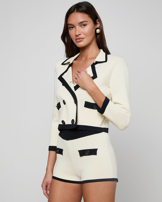 JANU KNIT CROPPED JACKET