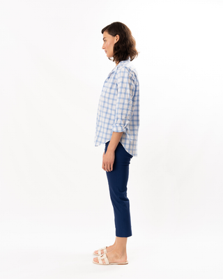 SLIM CROP PATCH POCKET PANT