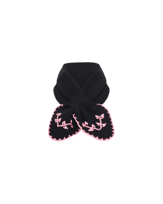 DOLCE HAND-EMBROIDERED NECK SCARF