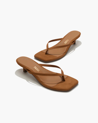 SQUARE TOE JULIA KITTEN HEEL