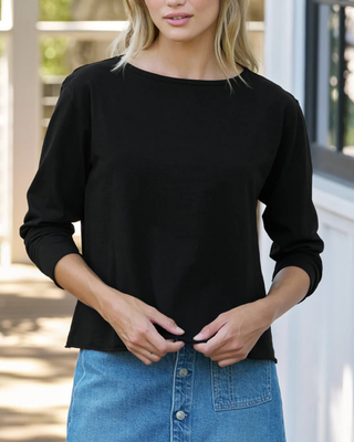 ELLA BOATNECK TEE