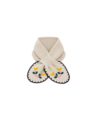DOLCE HAND-EMBROIDERED NECK SCARF