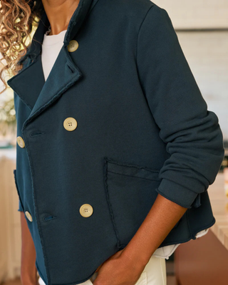 MINI BELFAST CROP PEACOAT