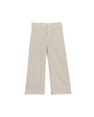 LIMERICK CROP WIDE-LEG PANT