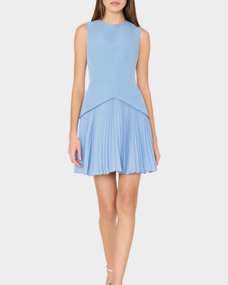 haddy pleated mini dress Milly Haddy Pleated Mini Dress by Milly