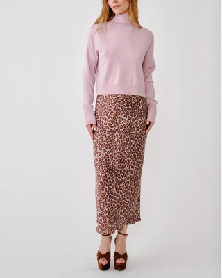 SABLE CROPPED TURTLENECK