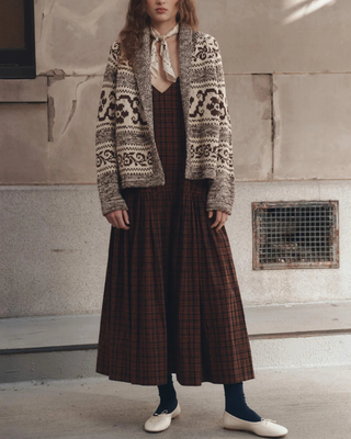 THE NORDIC FLOWER LODGE CARDIGAN