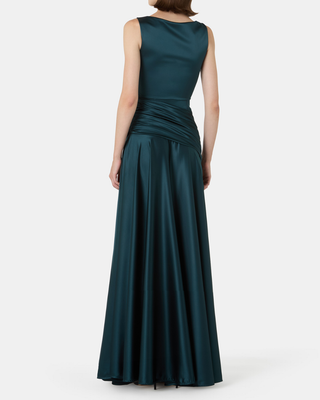 RAULA SATIN LONG DRESS