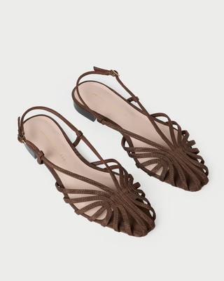 DEVON LATTICE SLINGBACK SANDAL