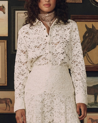 THE RELIC LACE WESTERN SHIRT