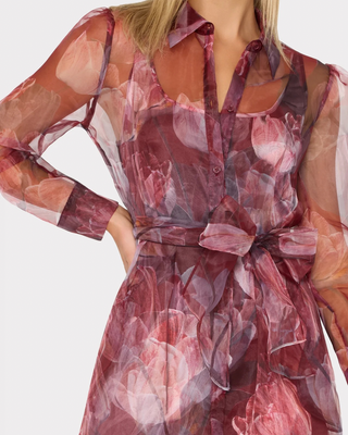 SUZIE PRINTED MIDI DRESS