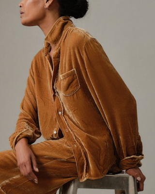 EILEEN RELAXED BUTTON-UP SHIRT