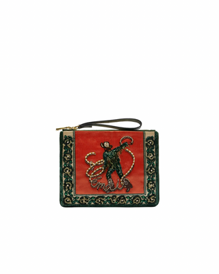 ACE COWBOY EMBELLISHED CLUTCH