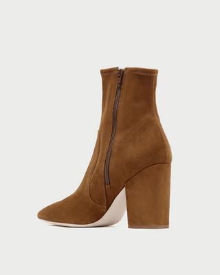 ISLA SUEDE SLIM ANKLE BOOTIE