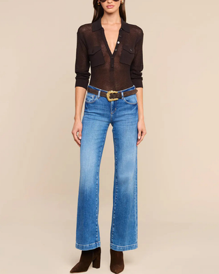 CARINE POINTELLE COLLARED SWEATER