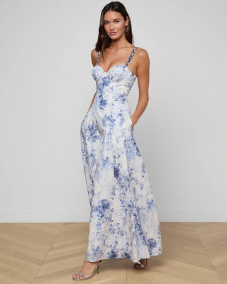 SUTTON BEADED STRAP GOWN
