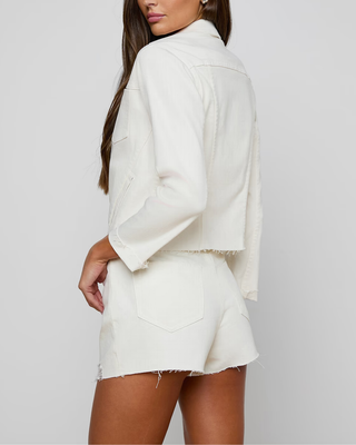 JANELLE SLIM RAW JACKET