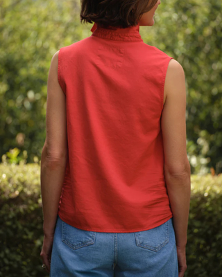 OLIVIA SLEEVELESS POLO SHIRT
